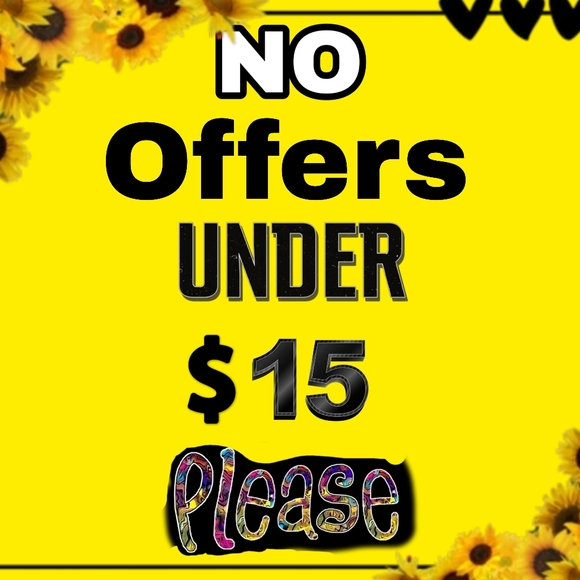 Other - NO OFFERS $15 OR UNDER are accepted unless bundled
